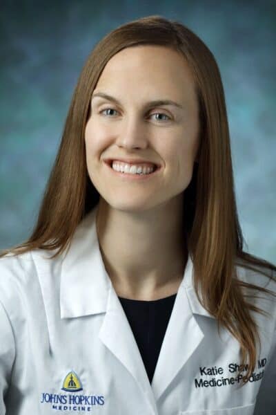 Katherine Shaw, M.D. at Baltimore Medical System.